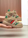 Stylish and vibrant color block striped kids sneakers by Newness Lightweight and durable perfect for everyday wear