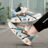 Stylish and breathable Color Block Boys Running Shoes from Newness perfect for active kids The shoes feature a vibrant color block design