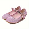 Newness Starlight Glittery Heels Elevate your look with these dazzling sparkly heels perfect for parties and special occasions Features a glamorous glittery design