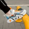 Stylish and breathable Color Block Boys Running Shoes from Newness perfect for active kids The shoes feature a vibrant color block design