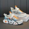 Stylish and breathable Color Block Boys Running Shoes from Newness perfect for active kids The shoes feature a vibrant color block design