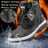 FANGFIUP Arctic Explorer Kids Snow Boots in action showcasing their warmth and style during a snowy adventure