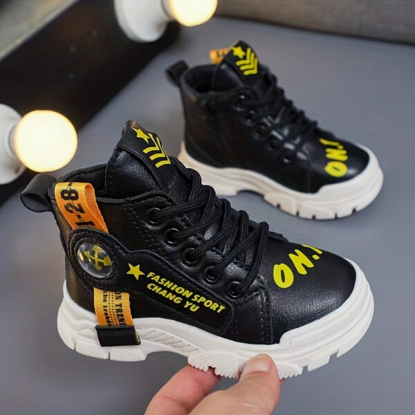 Newness Adventure Ready Boys Cartoon Boots stylish and comfortable for autumn and winter adventures