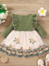 Enchanted Garden Floral Print Dress from Newness A charming adorable dress perfect for spring and fall