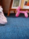 Adorable pink sneakers for kids designed by Newness Lightweight breathable and non slip for playful steps