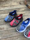 Newness Web Slinger Spider Kid Shoes Stylish and comfortable sneakers for kids featuring a spider web design