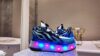 Kids GUANGLAN Galaxy Light Up Sneakers with 16 color modes USB rechargeable battery and detachable wheels Stylish and fun footwear for active children