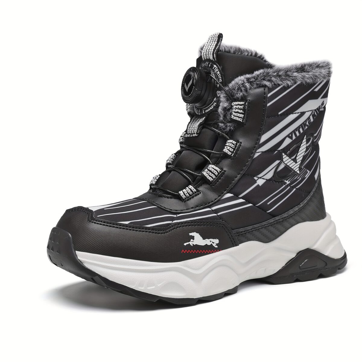 FANGFIUP Arctic Explorer Kids Winter Boots Stylish and warm winter boots ideal for snow hiking and outdoor play
