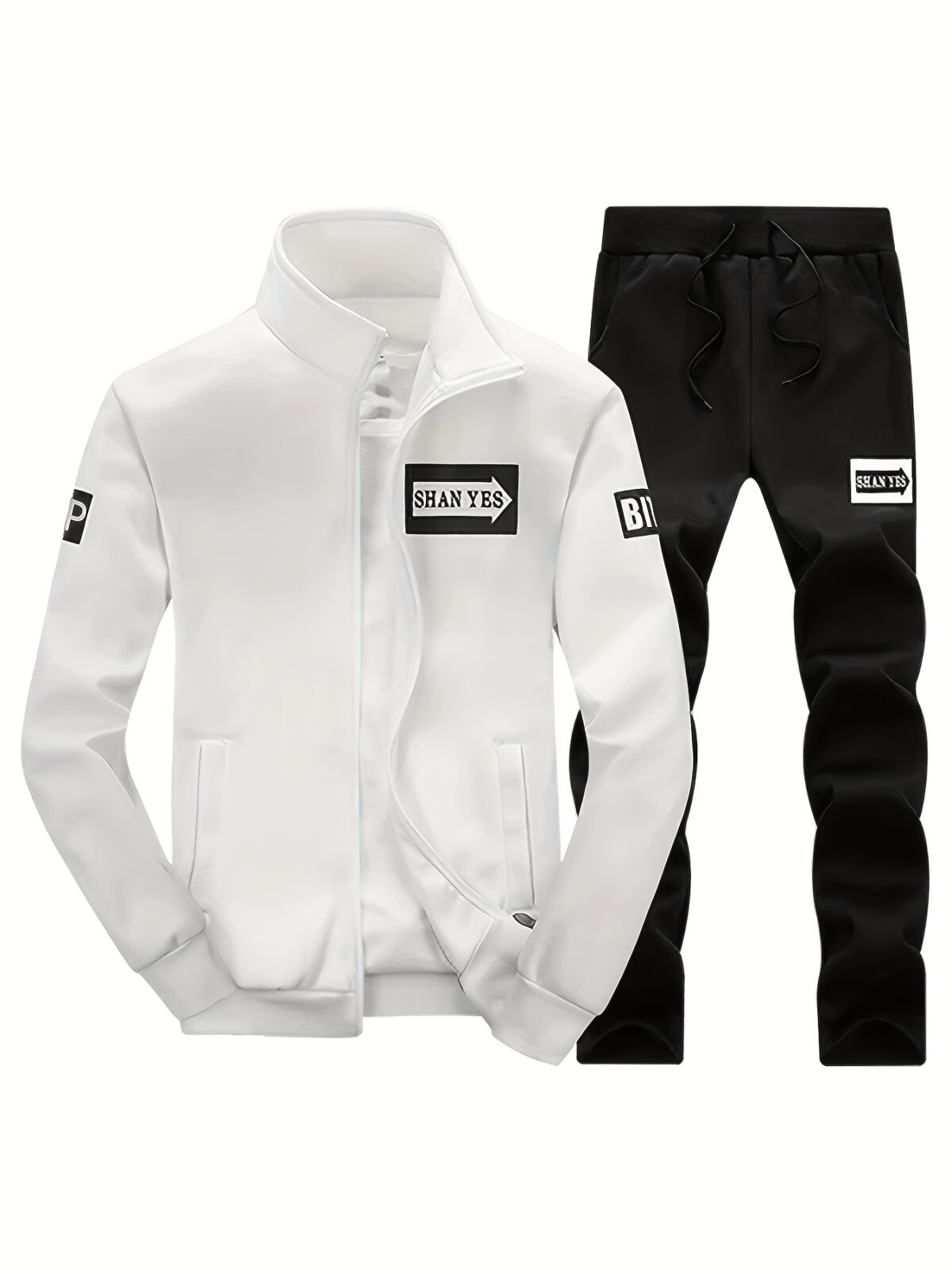 The Cairo Mens Casual Outfit by Newness A stylish and comfortable outfit perfect for spring and autumn Model showcasing the versatile ensemble