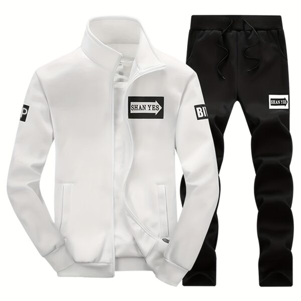 The Cairo Mens Casual Outfit by Newness A stylish and comfortable outfit perfect for spring and autumn Model showcasing the versatile ensemble