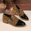 Newness Rebellious Spirit Teen Platform Loafers in black showcasing the chunky platform sole and comfortable fit Perfect for fall and winter