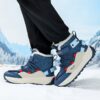 Stylish and durable Newness Explorer Kids Snow Boots perfect for snow ice and winter adventures Kids snow boots in action showcasing their waterproof and warm features