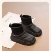 Stylish boys quilted boots from Newness perfect for fall and winter Featuring a quilted design and durable construction these boots offer both style and warmth