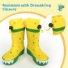 Newness Adventure Ready Dino Rain Boots Adorable dinosaur rain boots perfect for kids rainy day adventures