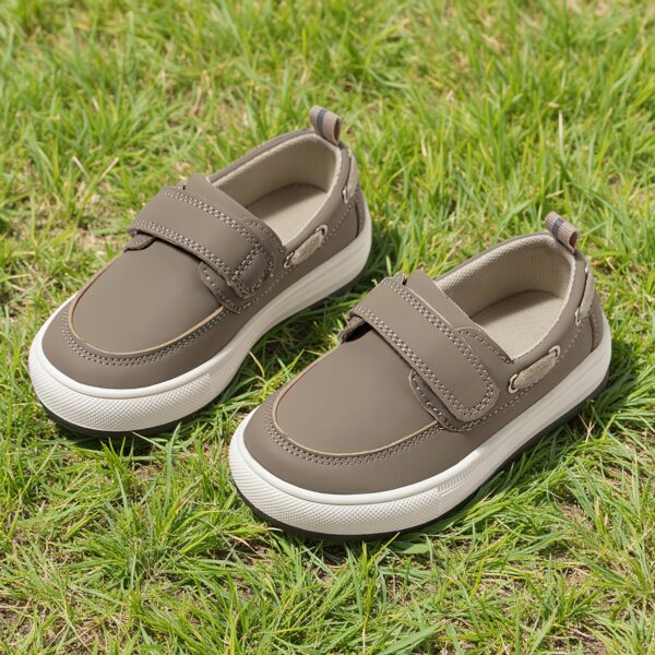 Adorable toddler wearing stylish and comfortable British style loafers perfect for any occasion