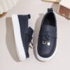 Classic Boys Loafers by Newness in brown leather Stylish and comfortable loafers perfect for little gentlemen