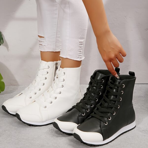 Newness Urban Edge High Top Boots Stylish high top boots perfect for adding an edgy touch to any outfit