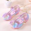 Shimmering Celestial Sparkle Sequin Princess Heels by Newness Perfect for parties and playtime these enchanting heels feature dazzling sequins