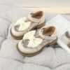 Adorable pink princess bow sandals for girls perfect for parties and playtime Stylish and comfortable design