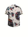 Embrace effortless cool in the Newness Havana Nights Printed Resort Shirt This stylish shirt is perfect for summer getaways and relaxed evenings