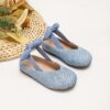 Adorable girls Mary Jane shoes in pink with a darling bow detail perfect for everyday wear