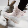 Newness floral high top kids snow boots warm and durable perfect for winter