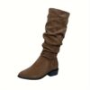Newness Effortless Chic Knee High Boots Elevate your style with these versatile boots perfect for any season Shown in a flattering close up