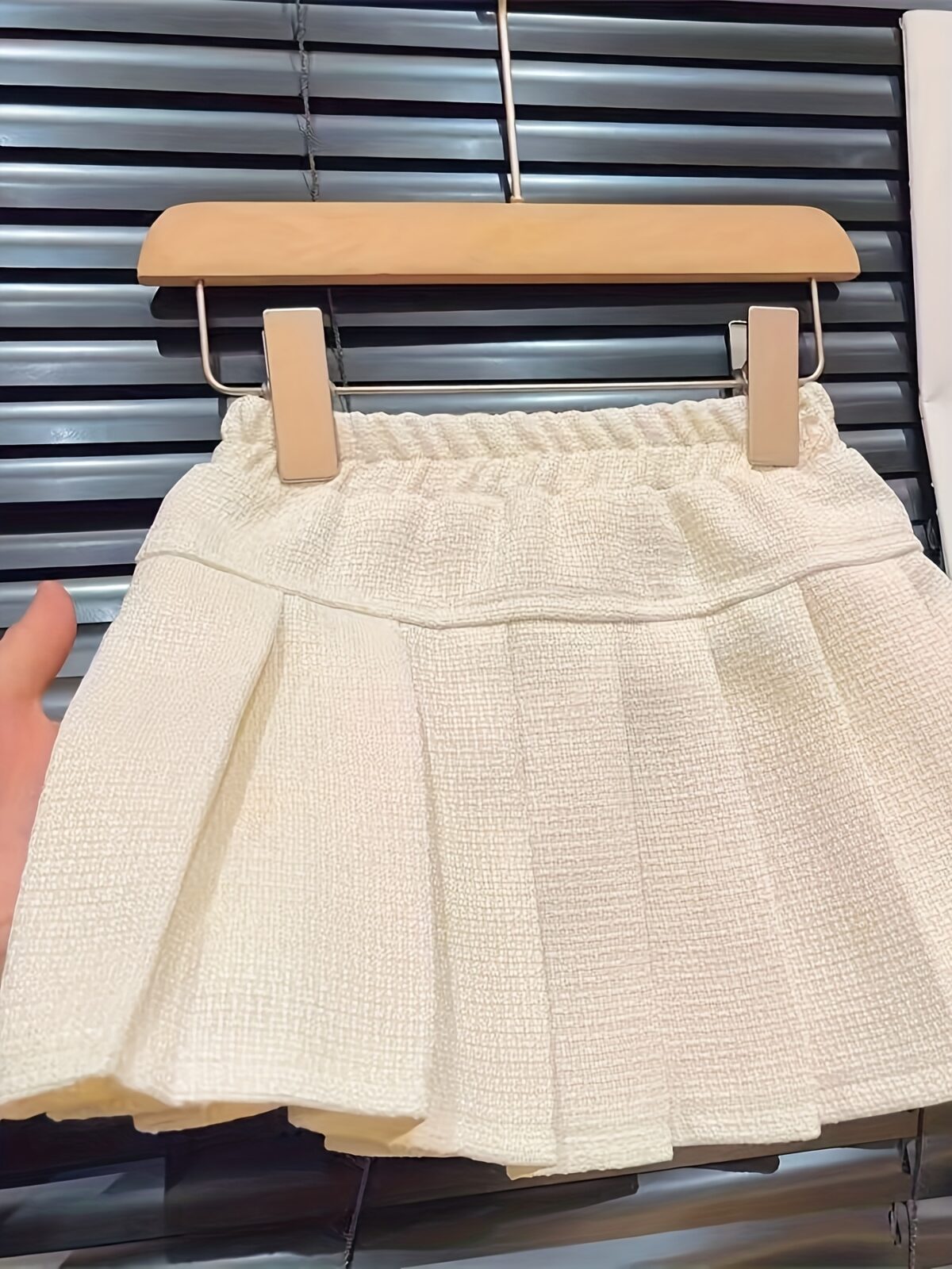Adorable girls skirt set in a chic high end design perfect for any occasion
