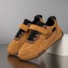 Stylish and comfortable patchwork sneakers for kids aged 14 and under Newness Playful Steps design features a vibrant mix of colors and textures