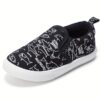 Stylish and comfortable preppy plaid canvas slip on shoes for boys perfect for casual wear