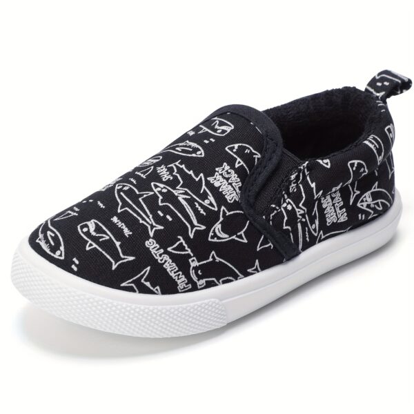 Stylish and comfortable preppy plaid canvas slip on shoes for boys perfect for casual wear