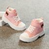 Adorable Newness Cozy Bear Kids Winter Boots in action showcasing plush lining and perfect for winter adventures