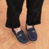 Stylish and comfortable Newness Classic Boys Loafers perfect for any occasion A close up shot showcasing the loafers design and quality