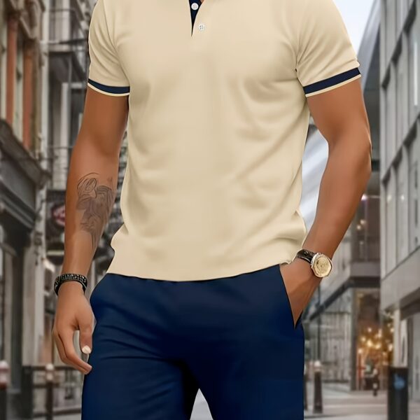 Effortless Chic Mens Summer Outfit from Newness Model showcasing the premium polyester outfit perfect for a modern summer look