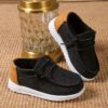 Stylish and comfortable blue canvas shoes for boys perfect for everyday wear Newness brand