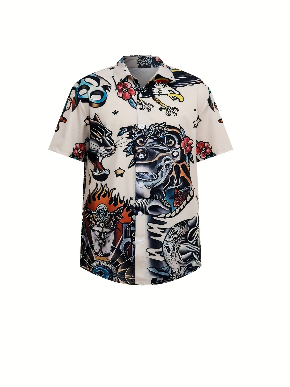 Embrace effortless cool in the Newness Havana Nights Printed Resort Shirt This stylish shirt is perfect for summer getaways and relaxed evenings