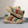 Stylish and vibrant color block striped kids sneakers by Newness Lightweight and durable perfect for everyday wear