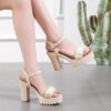 Newness Summer Escape Platform Sandals Elevate your style with these versatile platform sandals perfect for spring summer and fall Showcasing comfort and style