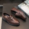 Stylish and comfortable Prepster Boys Loafers from Newness perfect for any occasion High quality leather loafers in classic style for boys
