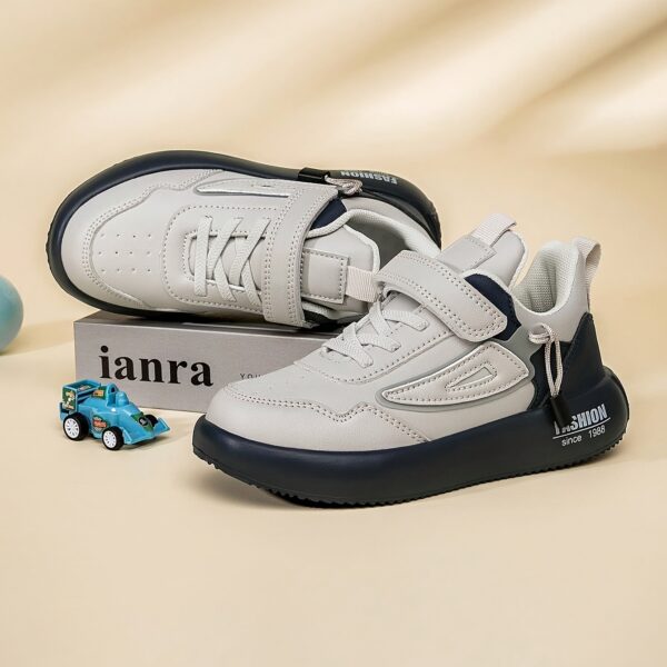 Stylish and comfortable boys casual shoes perfect for playtime or any occasion Newness Playtime Ready Boys Casual Shoes in navy blue