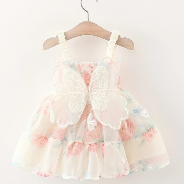 Adorable Newness butterfly dress for girls aged 0 3 perfect for parties Featuring delicate details and vibrant colors