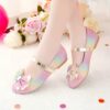Adorable girls Rainbow Sparkle Mary Janes by Newness Perfect for parties and playtime