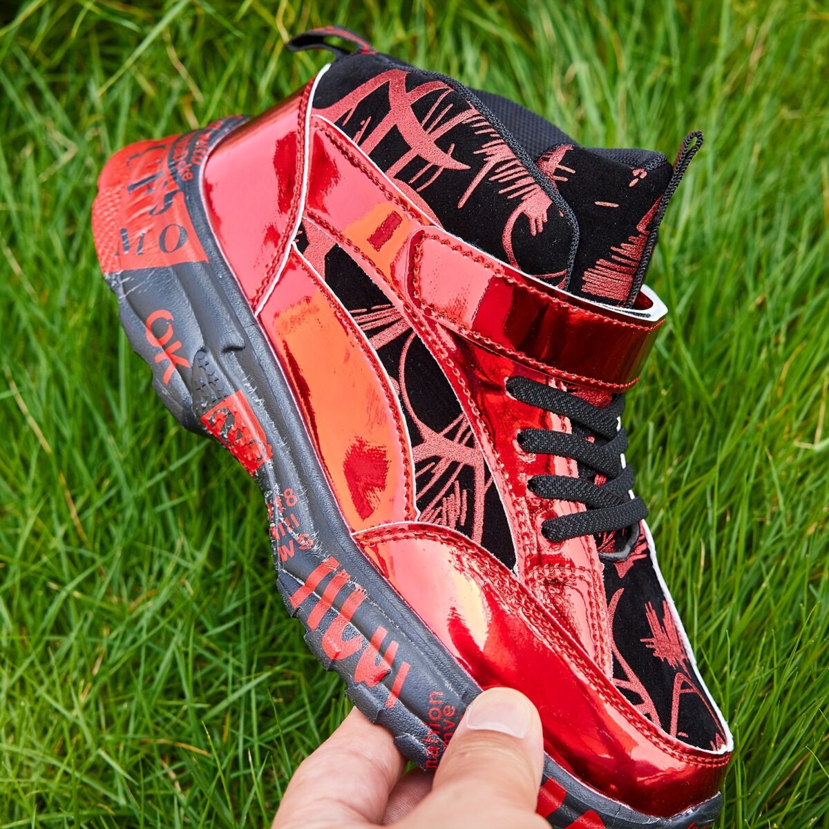 Stylish and comfortable Playful Prints Kids Sneakers in vibrant colors perfect for play and everyday wear