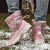 Stylish and warm Arctic Explorer Kids Snow Boots by Newness perfect for winter adventures Kids snow boots in action showcasing their waterproof and insulated design
