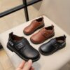 Little Gentleman Youth Dress Shoes by Newness Stylish and comfortable boys dress shoes perfect for parties and formal occasions