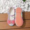 Adorable rainbow sparkly Mary Jane flats for girls perfect for adding a touch of sparkle to any outfit Comfortable and stylish kids shoes from Newness