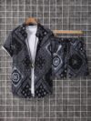 Effortlessly cool paisley print set in lightweight polyester Perfect for summer The Monaco Paisley Print Set from Newness