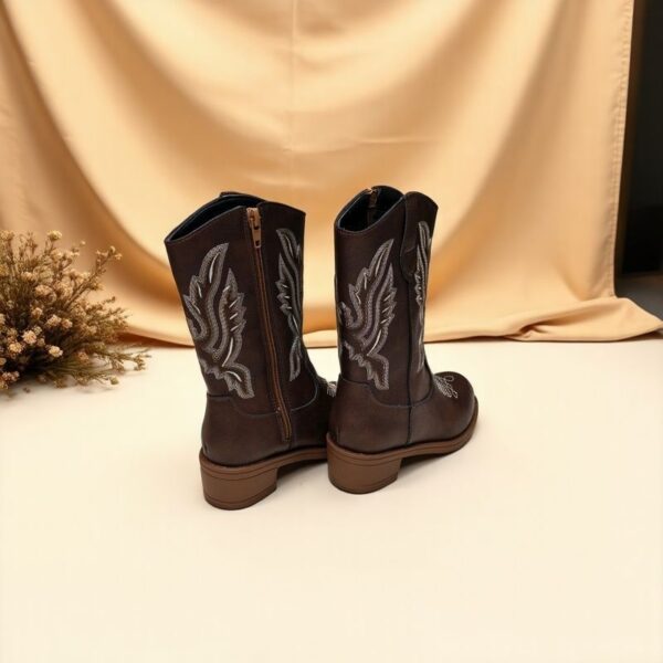 Stylish and comfortable Prairie Rose Girls Cowboy Boots in pink perfect for any occasion