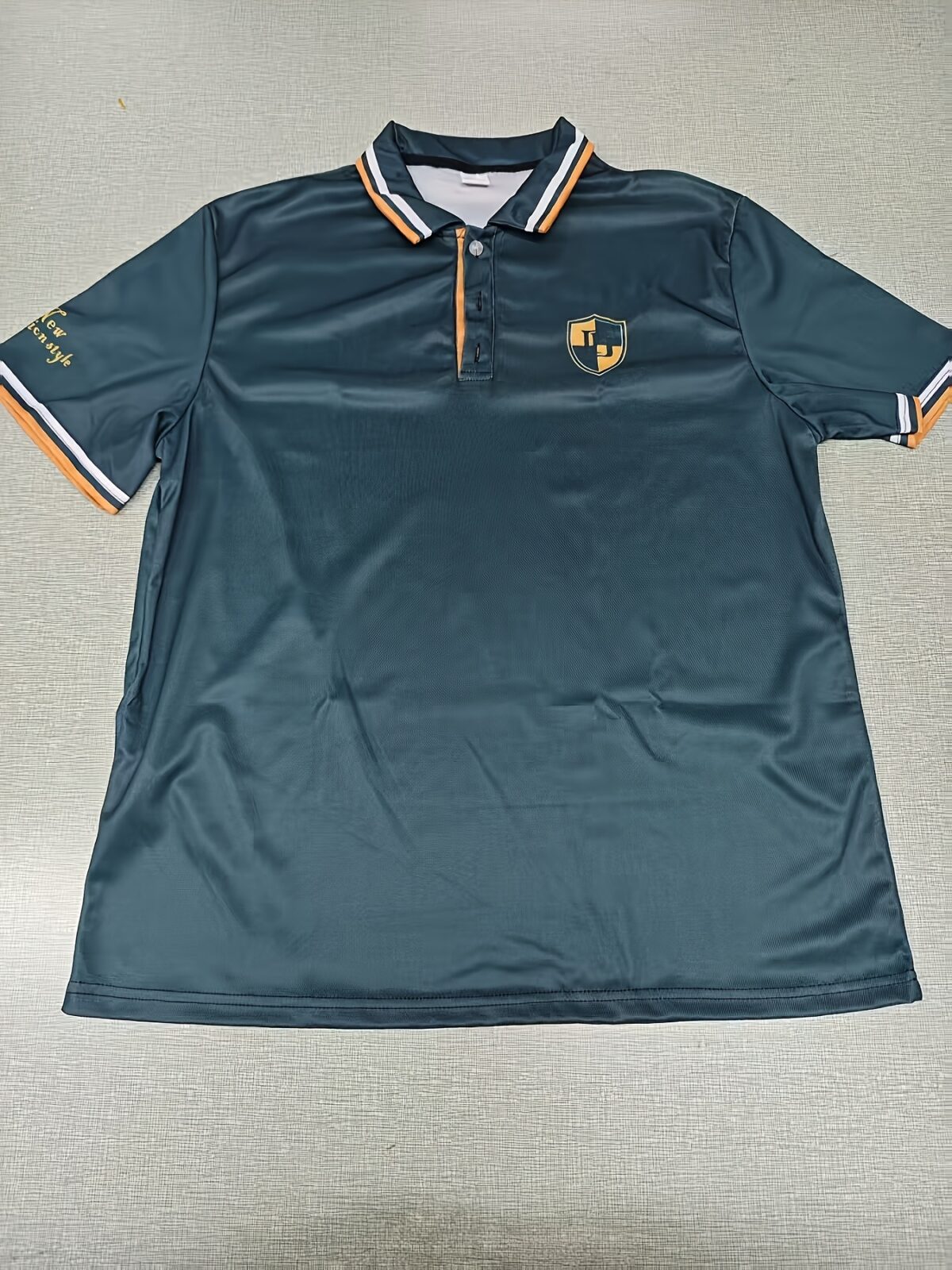 Newness Riviera Escape Mens Summer Set A stylish and comfortable two piece outfit perfect for summer Model showcases the breathable polyester fabric and modern look