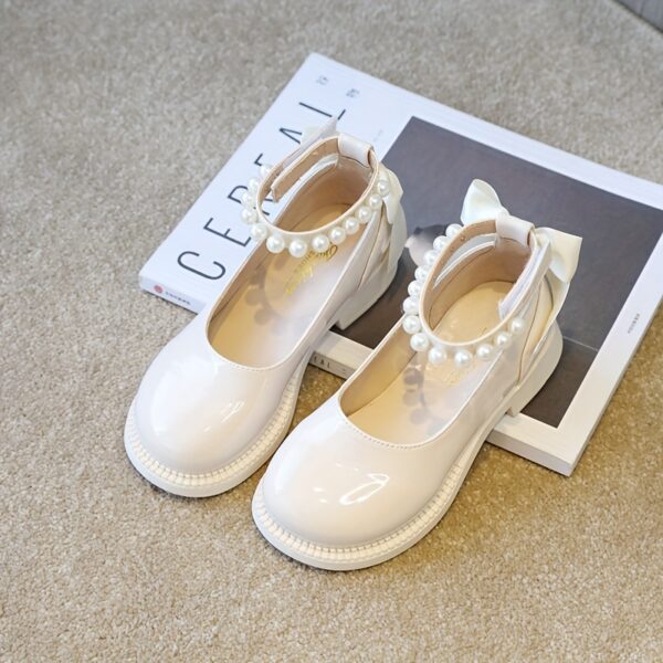 Enchanted Garden Girls Beaded Shoes by Newness Elegant beaded shoes perfect for weddings and parties